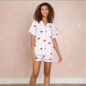 Brand new Print Fresh Queen of Hearts Pjs - Valentine’s Day night clothes
